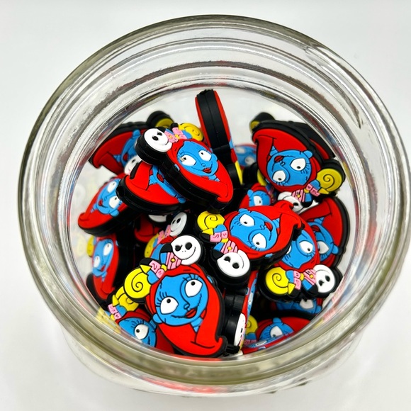 Nightmare Before Christmas Focal Silicone Beads - Picture 1 of 1
